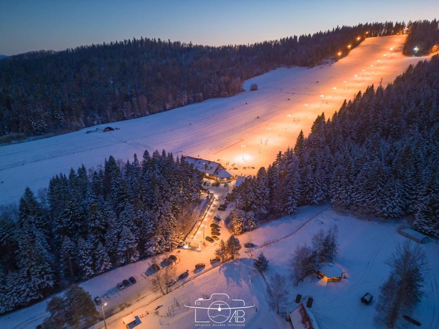 Chata W Bieszczadzie Apartamenty I Domki Z Basenem Bieszczady Polańczyk Buitenkant foto