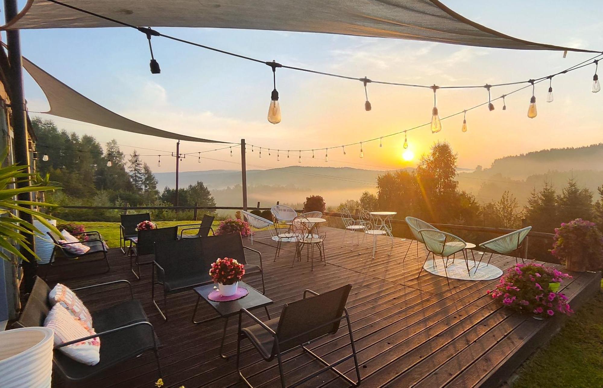 Chata W Bieszczadzie Apartamenty I Domki Z Basenem Bieszczady Polańczyk Buitenkant foto